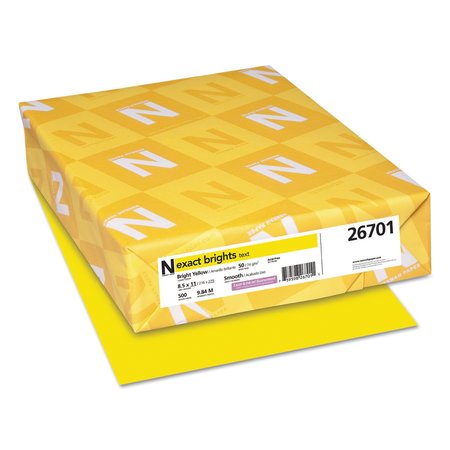 NEENAH PAPER BrightsPaper, 8.5x11, Bright, 50lb, PK500 26701